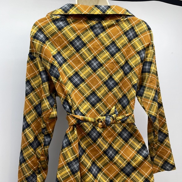 Lola May Long Sleeve Button Up Dress - Picture 2 of 8